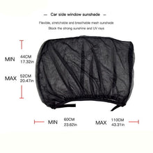 Load image into Gallery viewer, Sunshade car Window breathable net - 4 PCS
