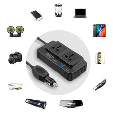 Load image into Gallery viewer, AutoCare PowerDrive Car Inverter Socket-  Laptop. Phone ETC
