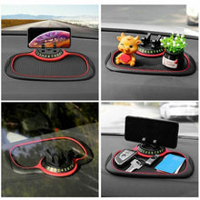 Load image into Gallery viewer, CarCare 3 IN 1 SILICONE CAR MOBILE PHONE HOLDER ANTI SLIP MAT
