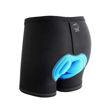 Load image into Gallery viewer, Padded Bicycle Bike Shorts Underwear with Anti-Slip Leg Grips and Sweat Resistant Properties
